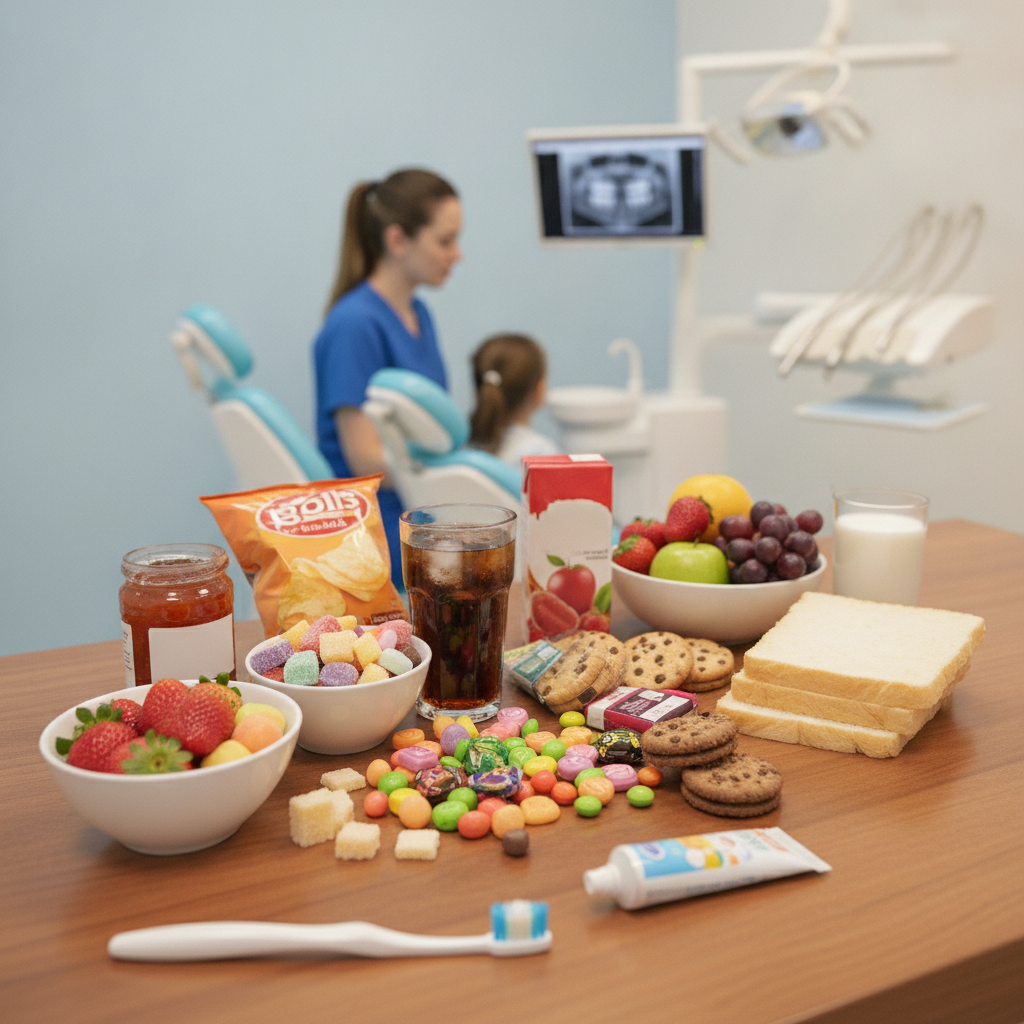 Alimentos que Prejudicam os Dentes das Crianças em Goiânia