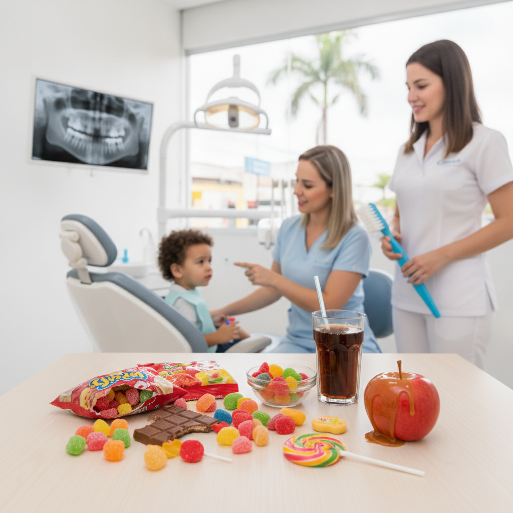 Alimentos que Prejudicam os Dentes das Crianças em Goiânia