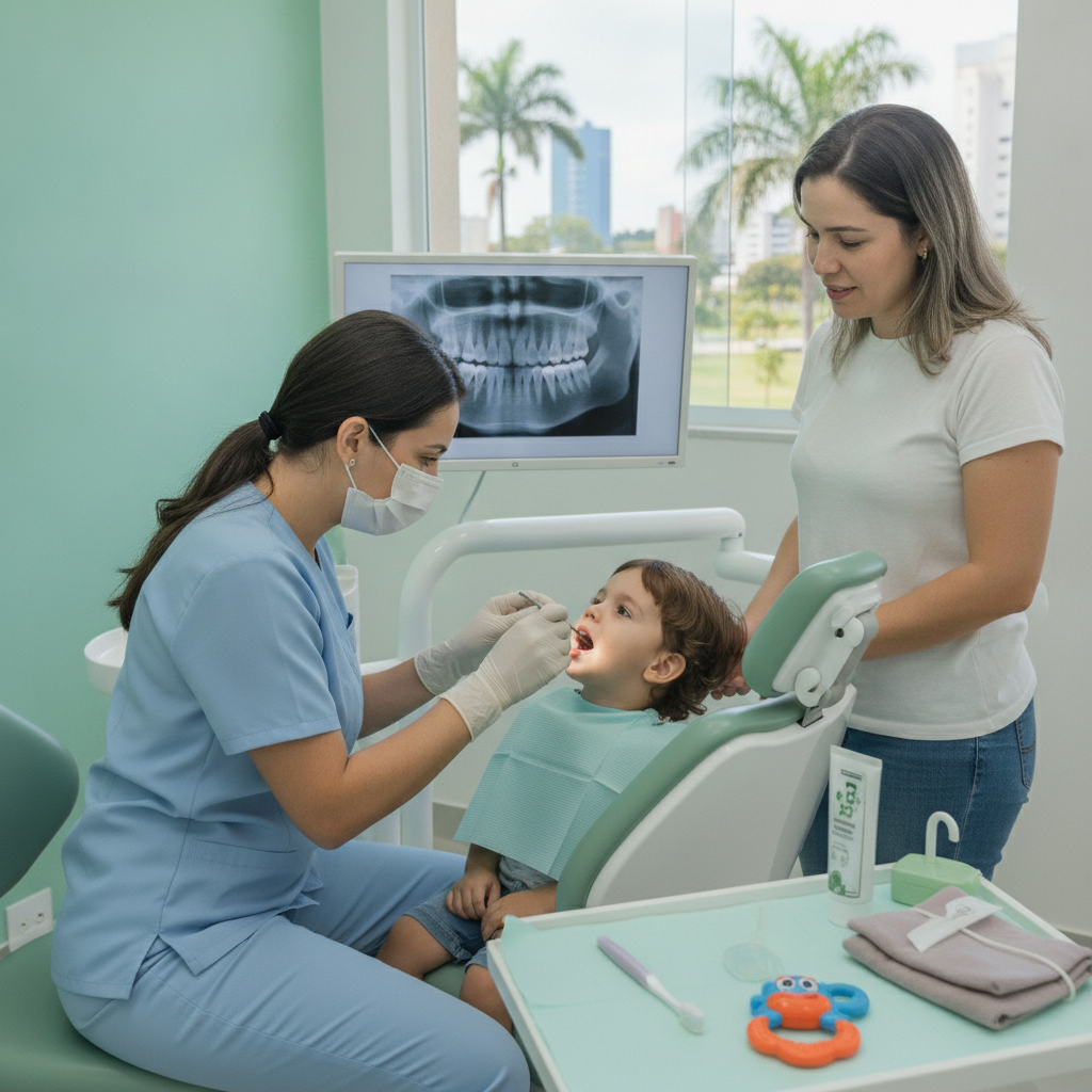 Como Aliviar Dor de Dente de Leite em Criança em Goiânia