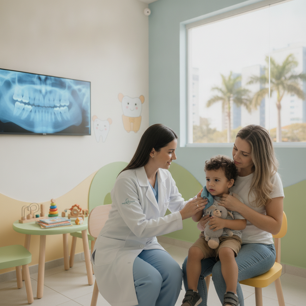 Como Aliviar Dor de Dente de Leite em Criança em Goiânia