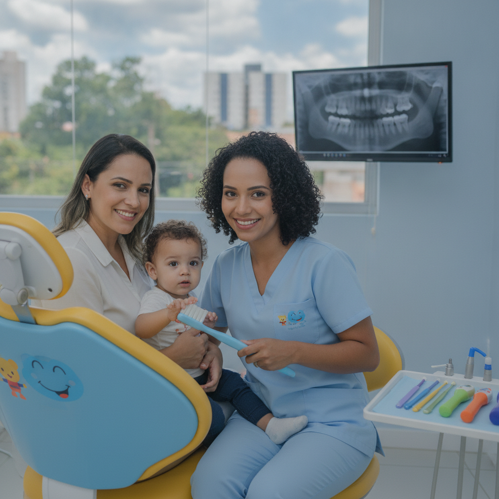 Como Cuidar dos Dentes de Leite em Goiânia