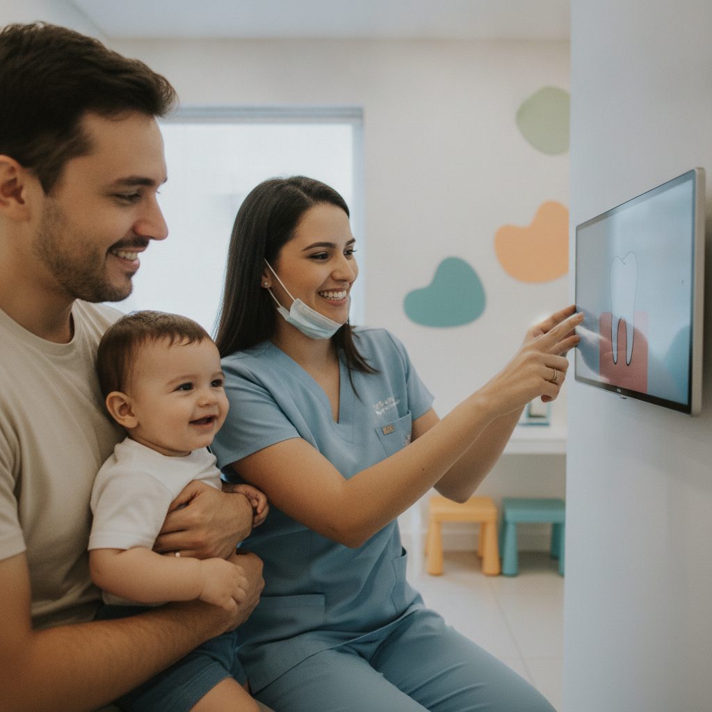 Como é a Primeira Consulta Odontológica Infantil em Goiânia