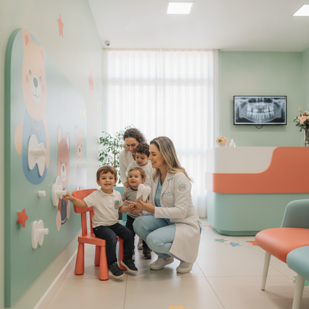 Como é a Primeira Consulta Odontológica Infantil em Goiânia