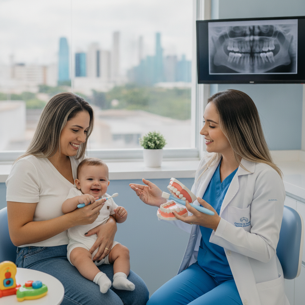 Como Escovar Dentes de Bebê em Goiânia: Passo a Passo
