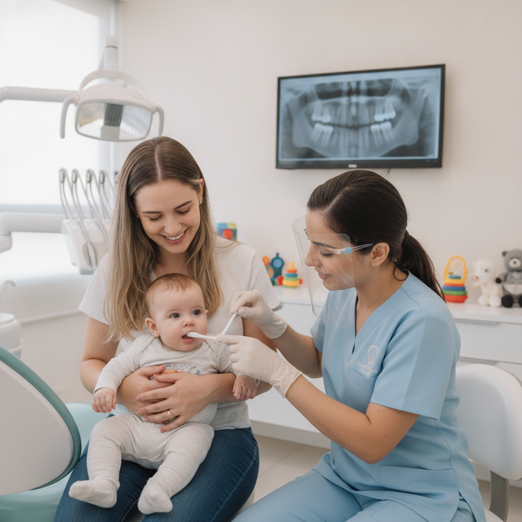 Como Escovar Dentes de Bebê em Goiânia: Passo a Passo