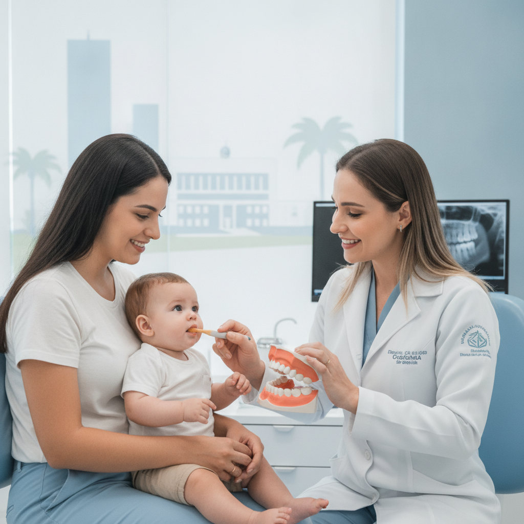 Como Escovar Dentes de Bebê em Goiânia: Passo a Passo
