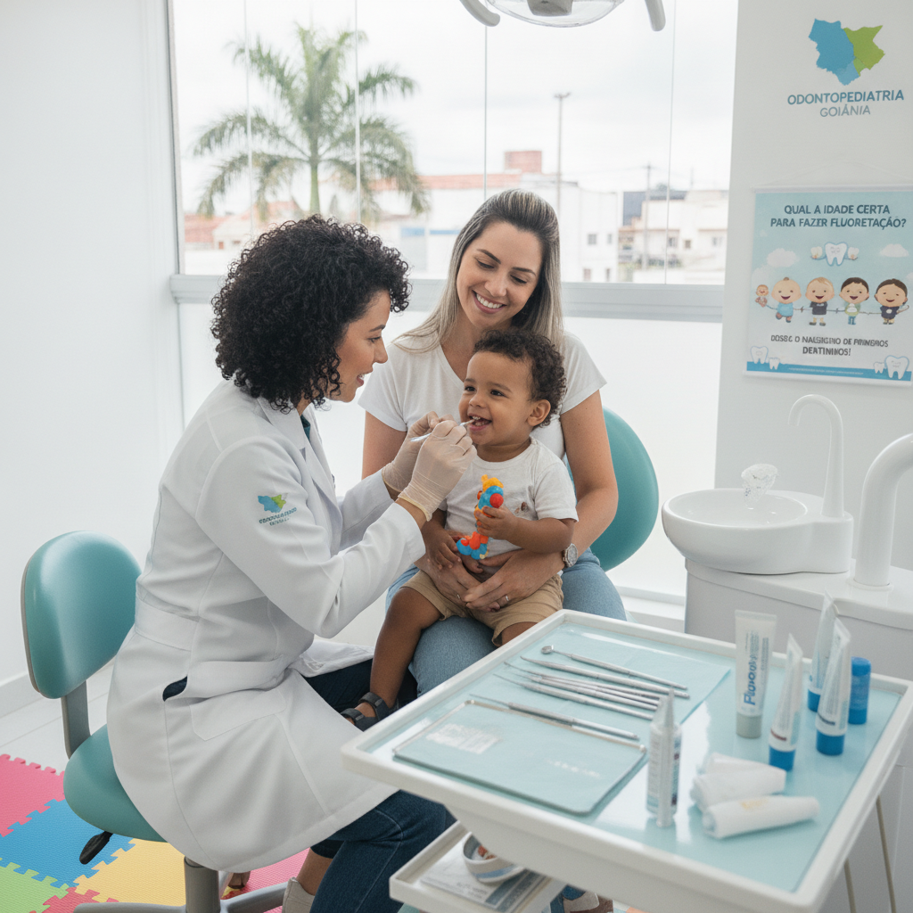 Fluoretação Dental Infantil em Goiânia: Como Funciona