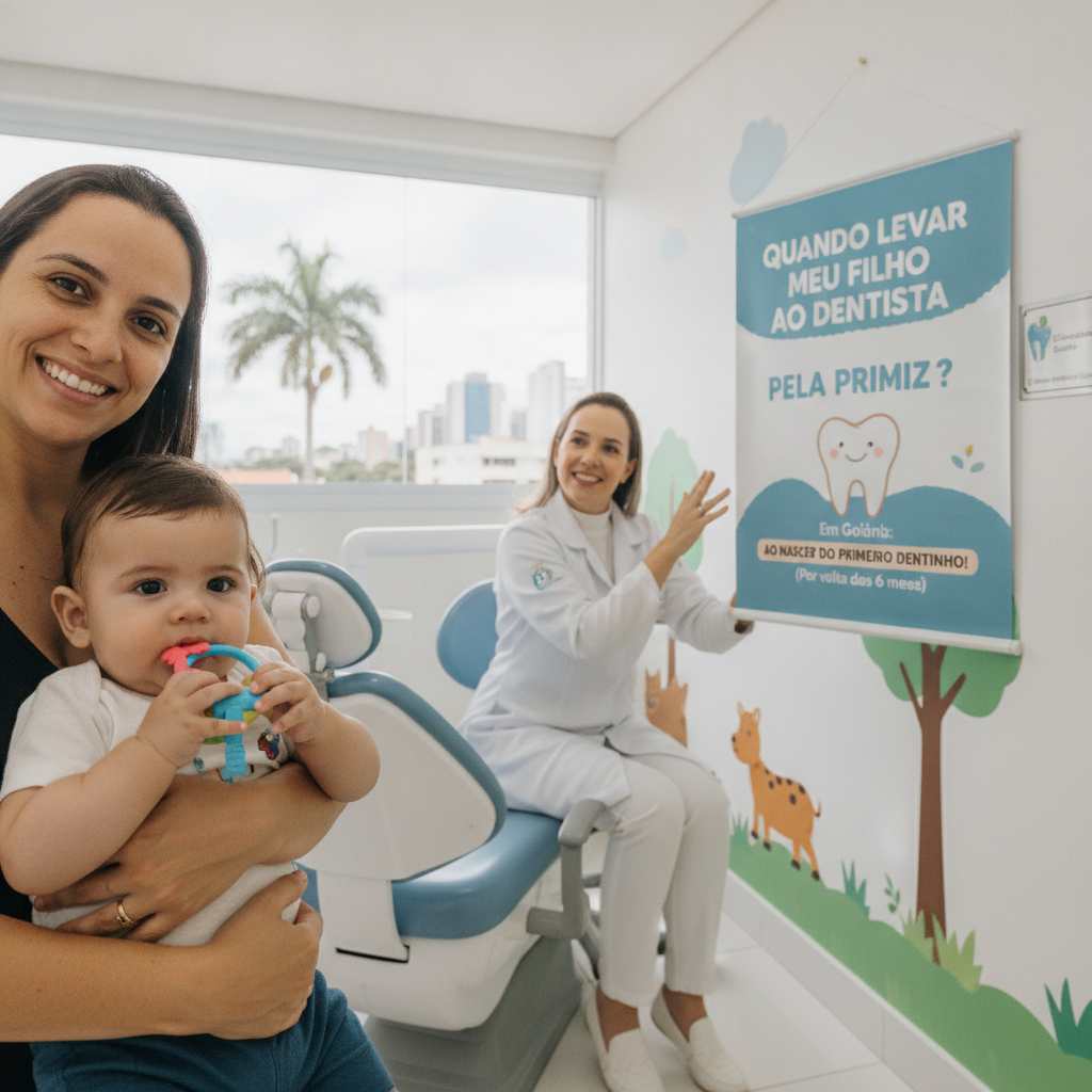 O que é Odontopediatria e para que serve em Goiânia