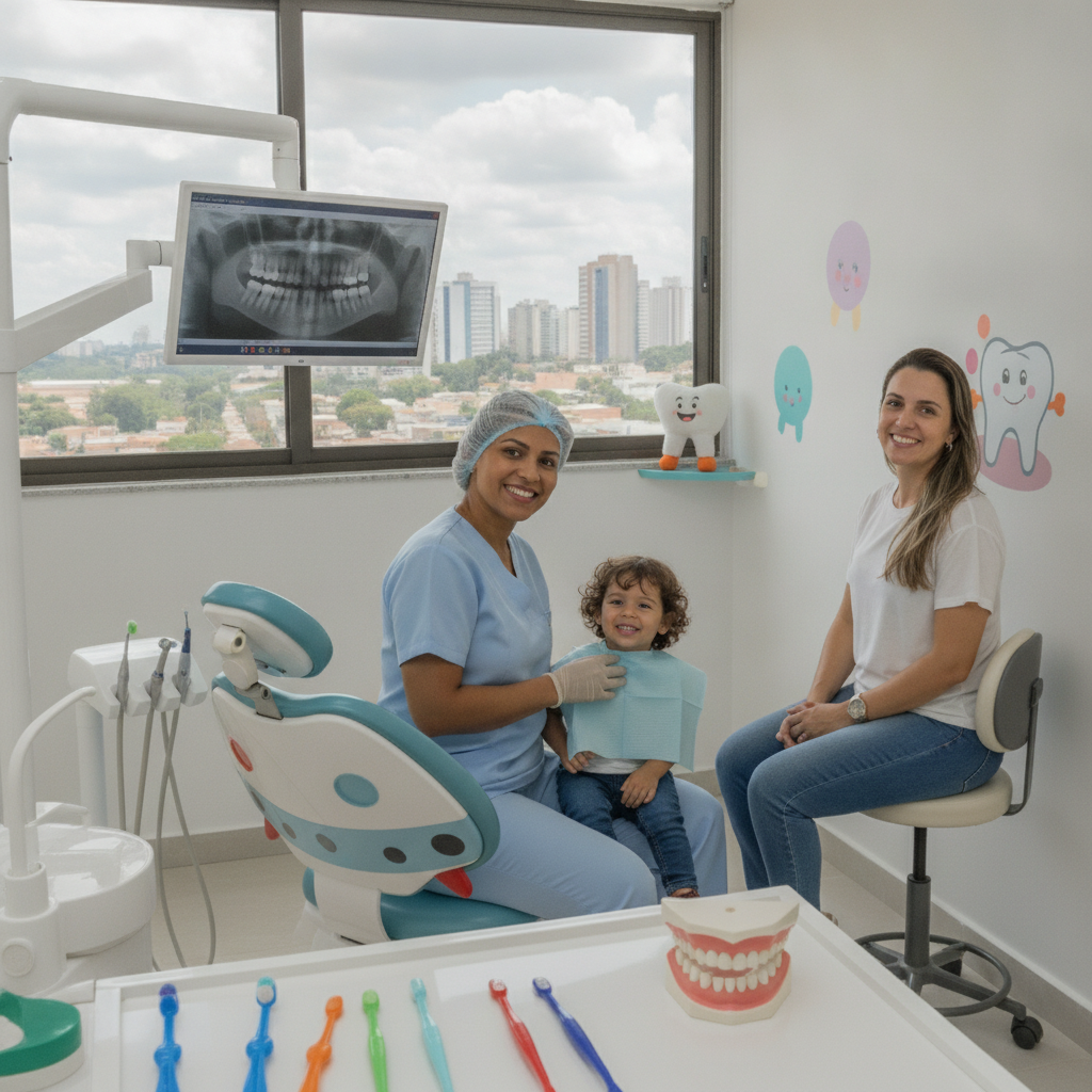 O que é Odontopediatria e sua Importância em Goiânia