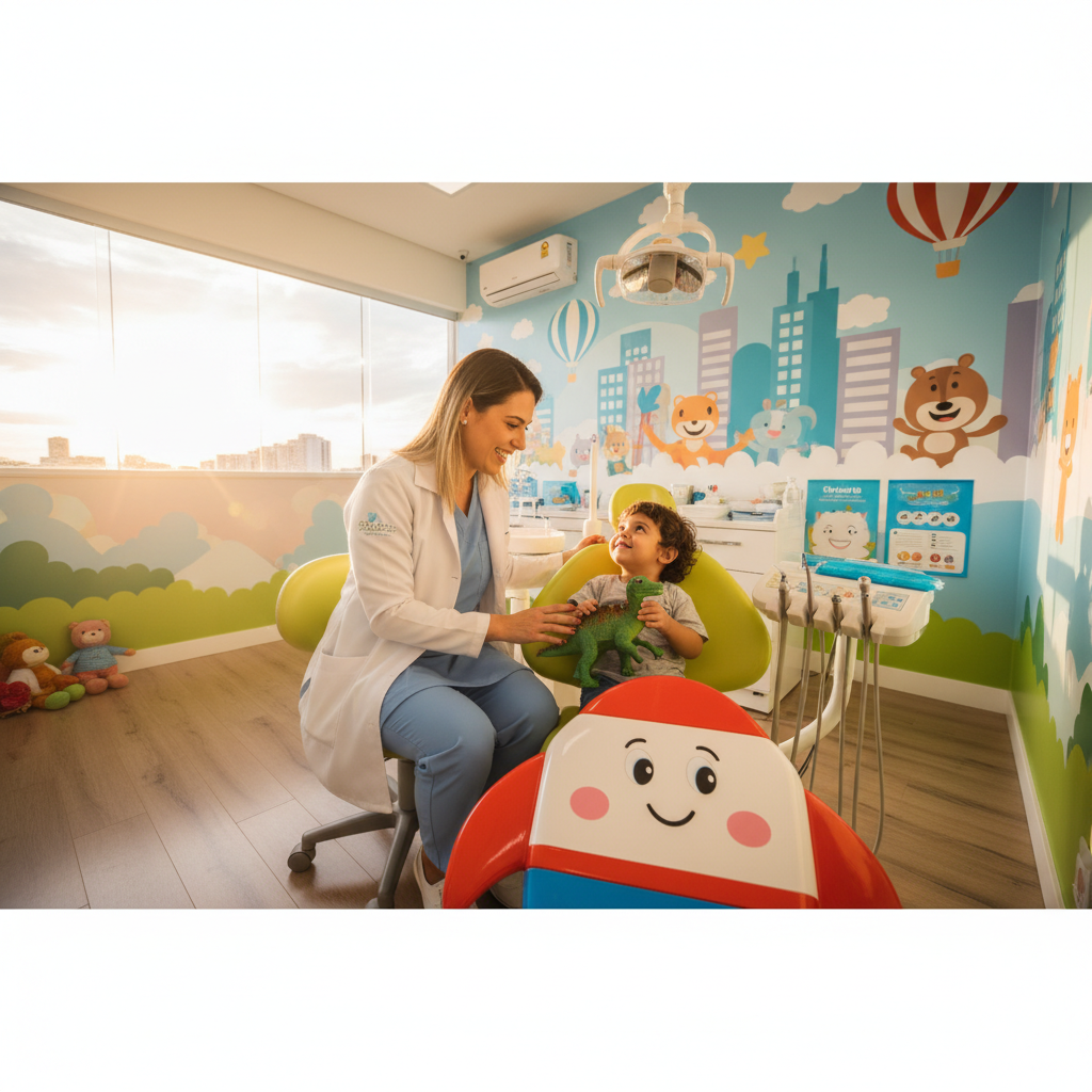 Odontopediatria em Goiânia: Por Que Escolher um Dentista Especializado em Crianças