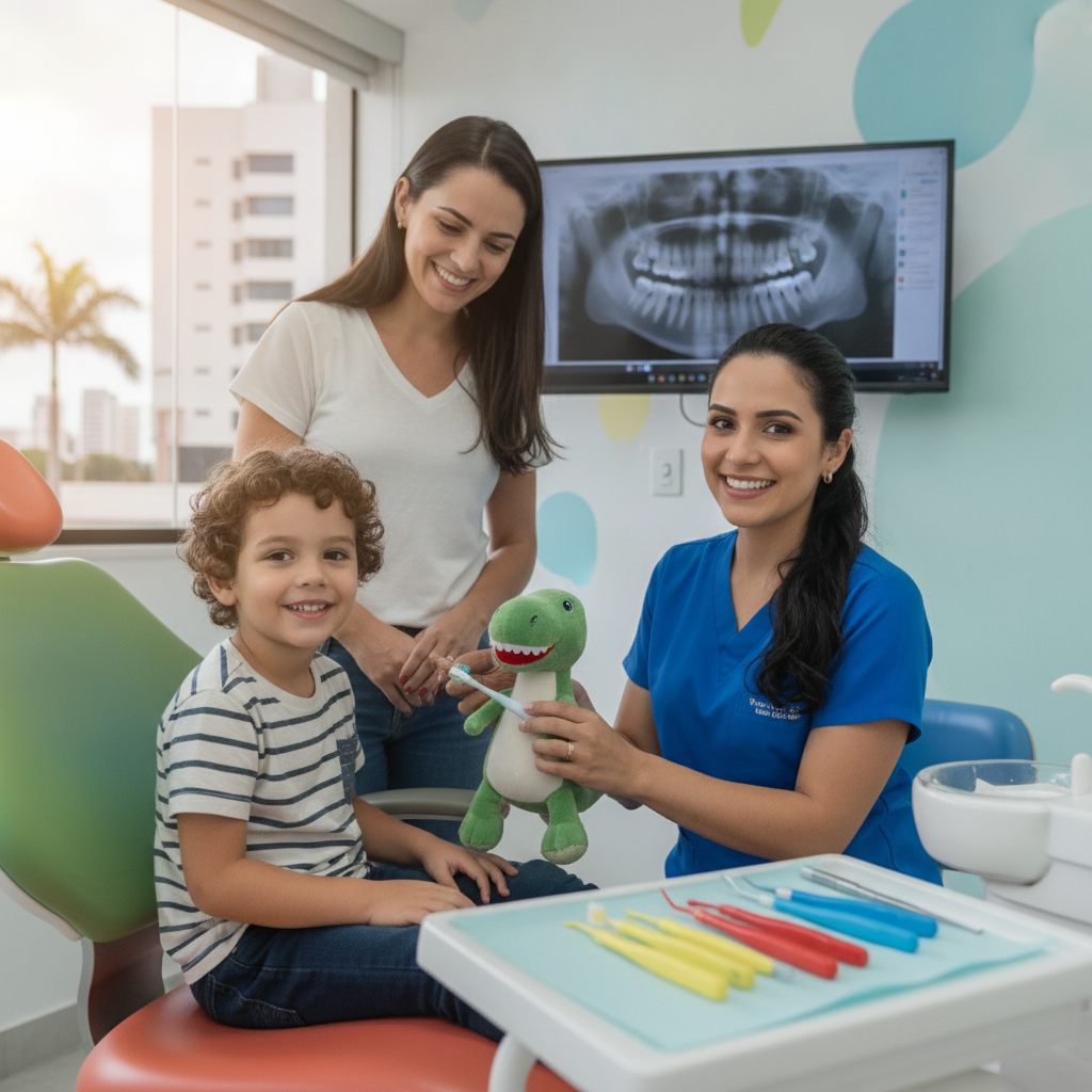 Por Que Criança Chora no Dentista e Como Acalmar em Goiânia
