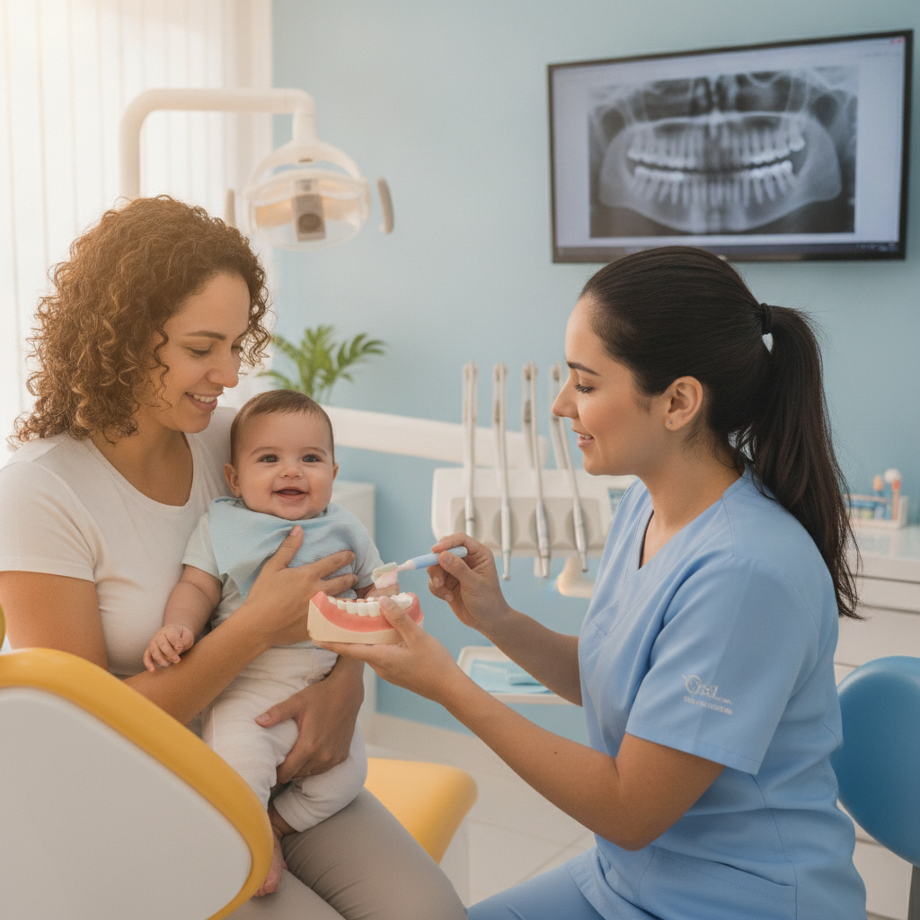 Quando Começar a Escovação Dental em Bebês em Goiânia