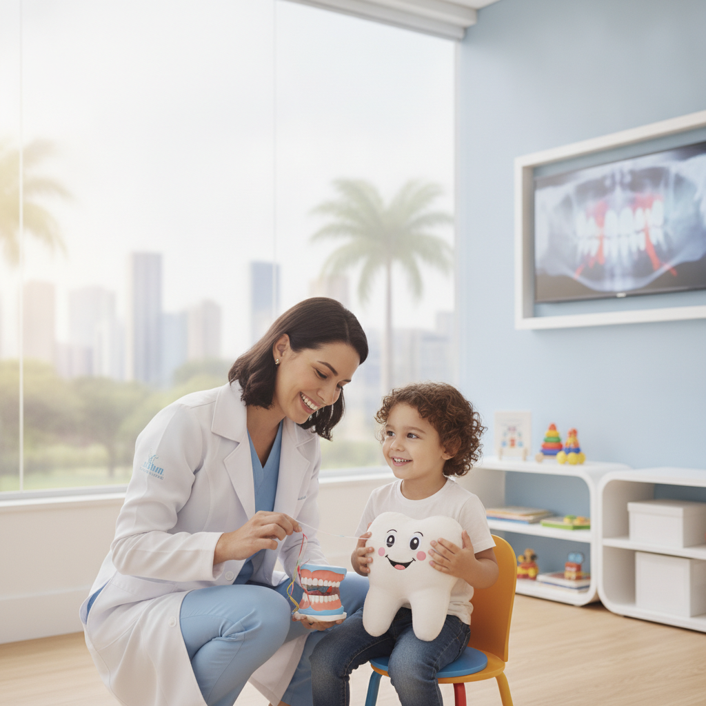 Quando Começar a Usar Fio Dental em Crianças em Goiânia