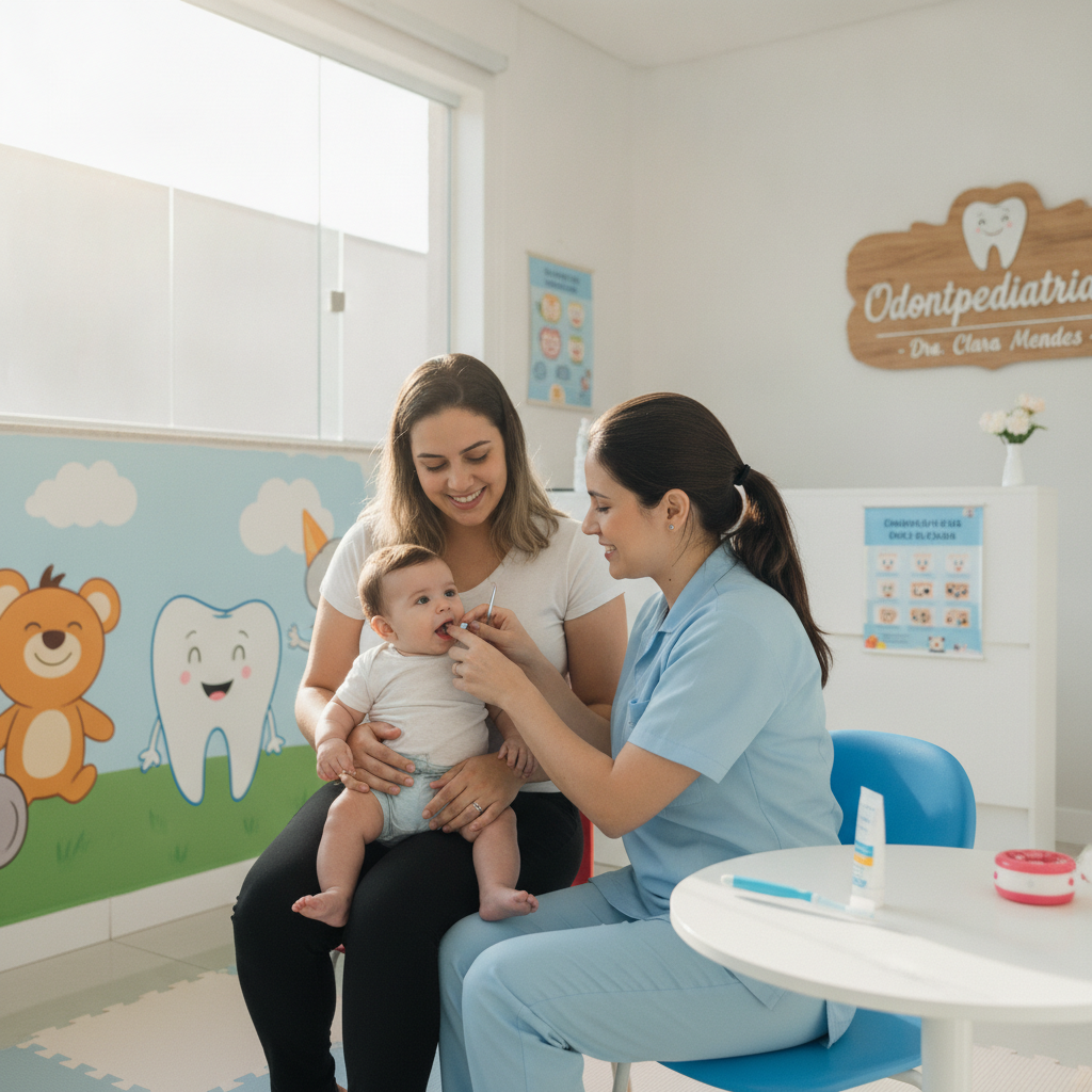 Quando Criança Deve Ir ao Dentista Primeira Vez Goiânia