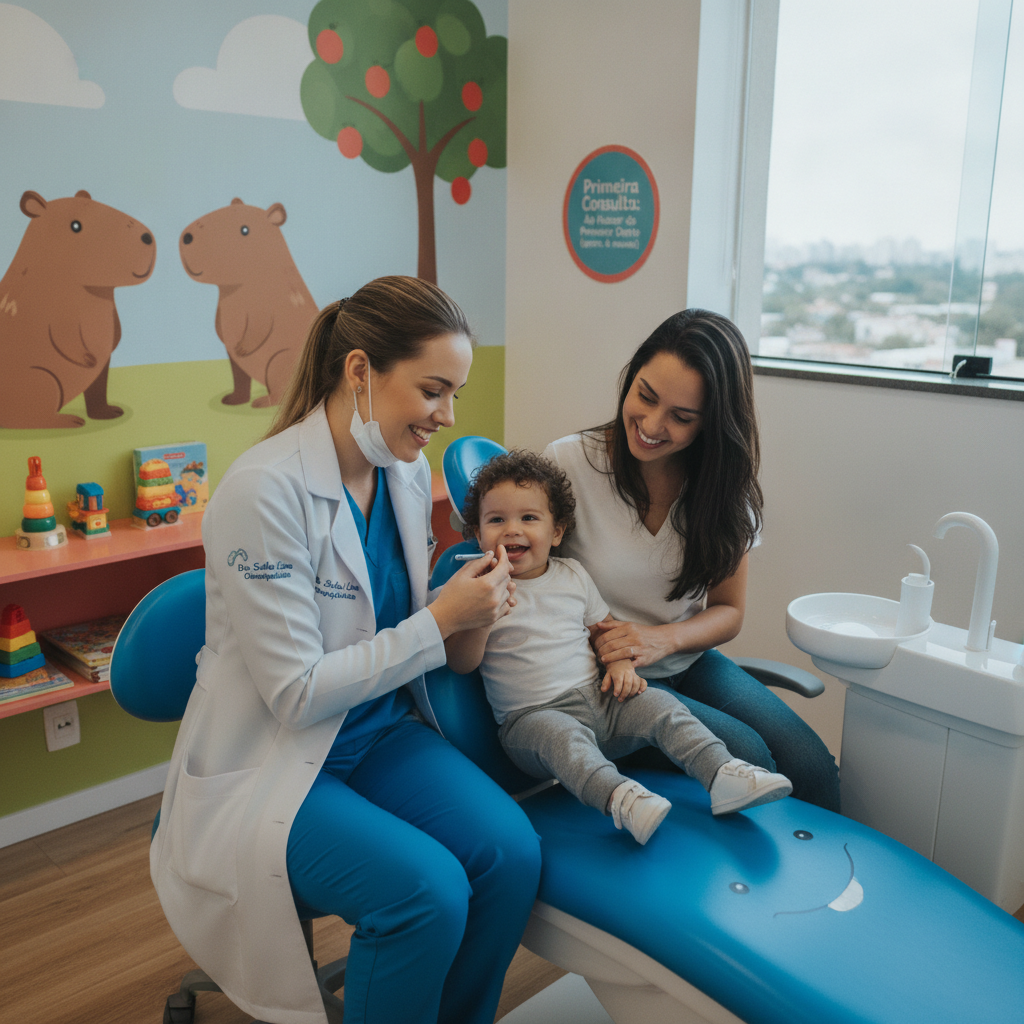 Quando Criança Deve Ir ao Dentista Primeira Vez Goiânia
