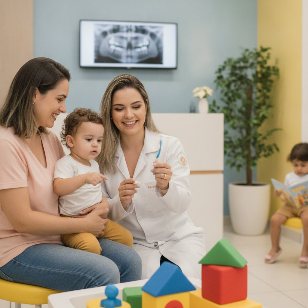 Quando Levar Filho ao Dentista pela Primeira Vez em Goiânia