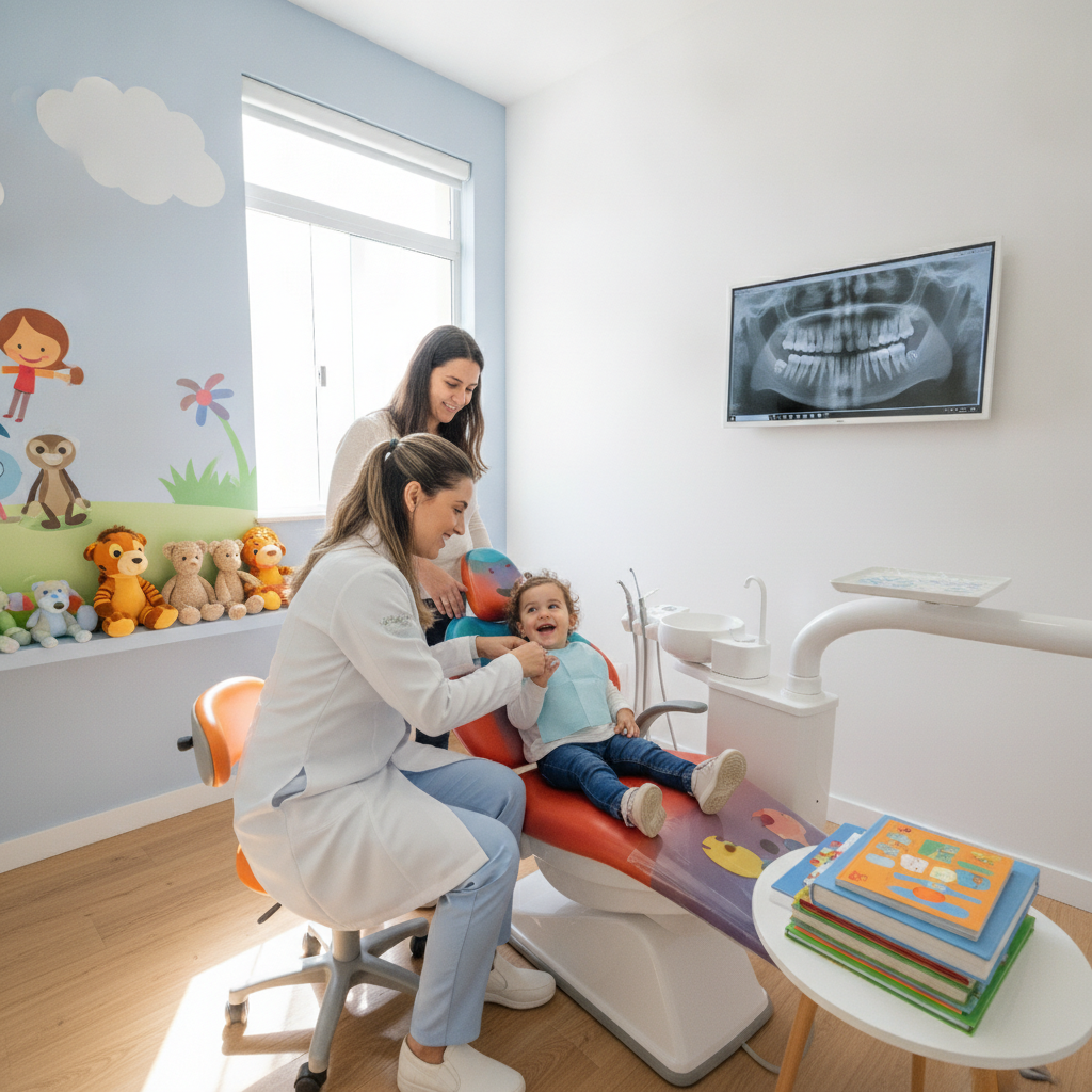 Quando Levar Filho ao Dentista pela Primeira Vez em Goiânia